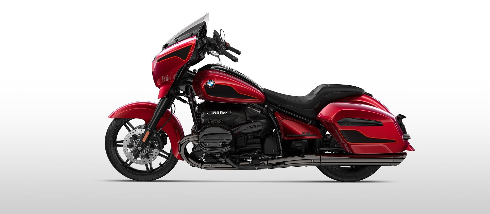 Two-Tone Dragonfirerot metallic: Blacked Out
